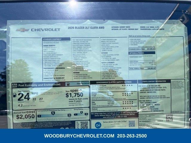 2026 Chevrolet Blazer 2LT
