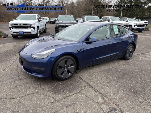 Used 2021 Tesla Model 3 Base with VIN 5YJ3E1EA4MF974030 for sale in Woodbury, CT