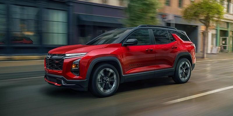 2026 Equinox in Red Color, the most favorite Equinox Color on sale at WOW! Chevrolet of Woodbury