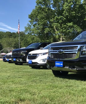 vehicles at Lion's Club Car Show
