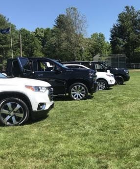 vehicles at Lion's Club Car Show