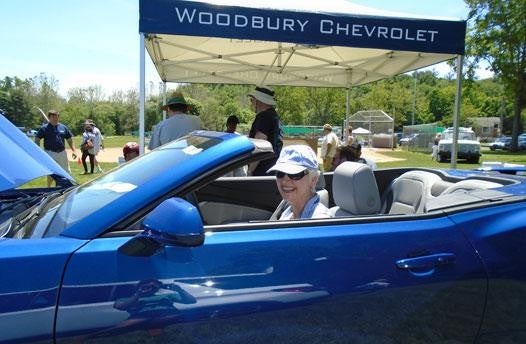 community members at Lion's Club Car Show